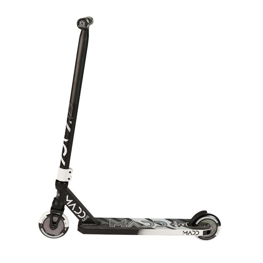 trotinette kick pro noire et grise