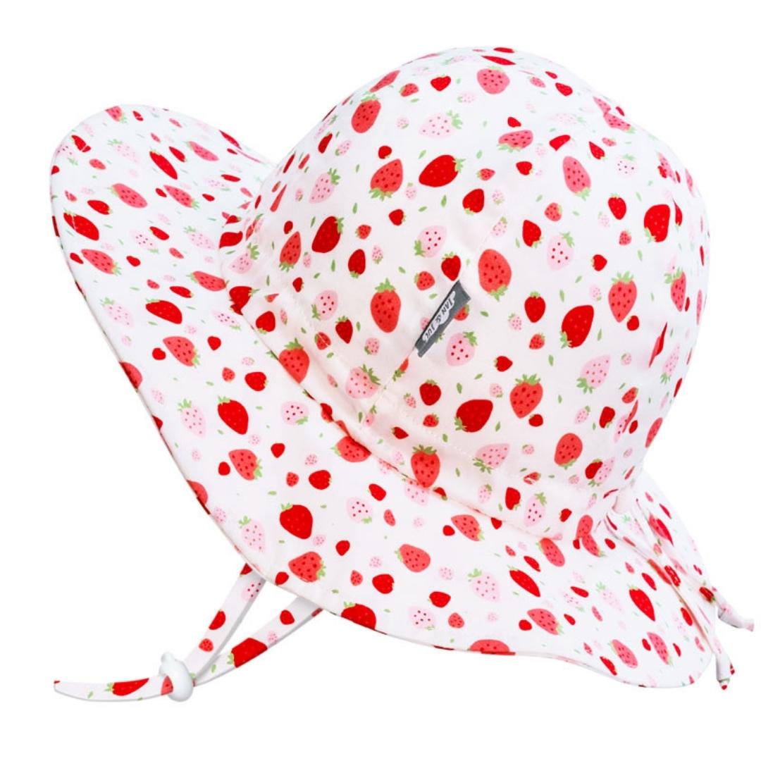 Cotton Floppy Hat COLOR STRAWBERRY