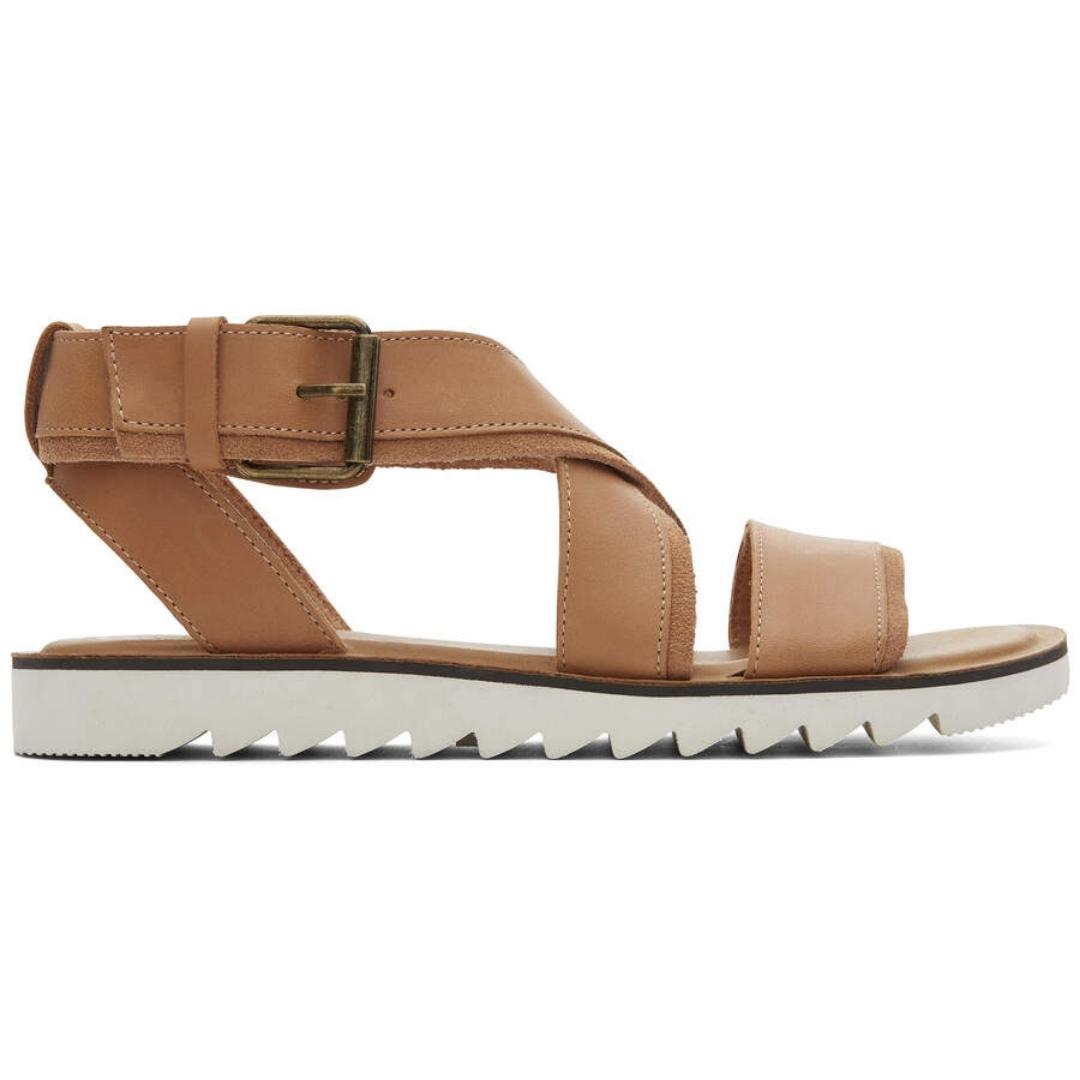 SIDNEY TREAD SANDAL NATURAL TOMS