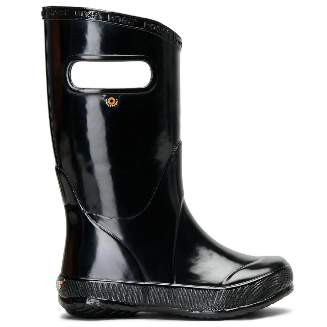 bottes de pluie unies bogs pour enfant noire