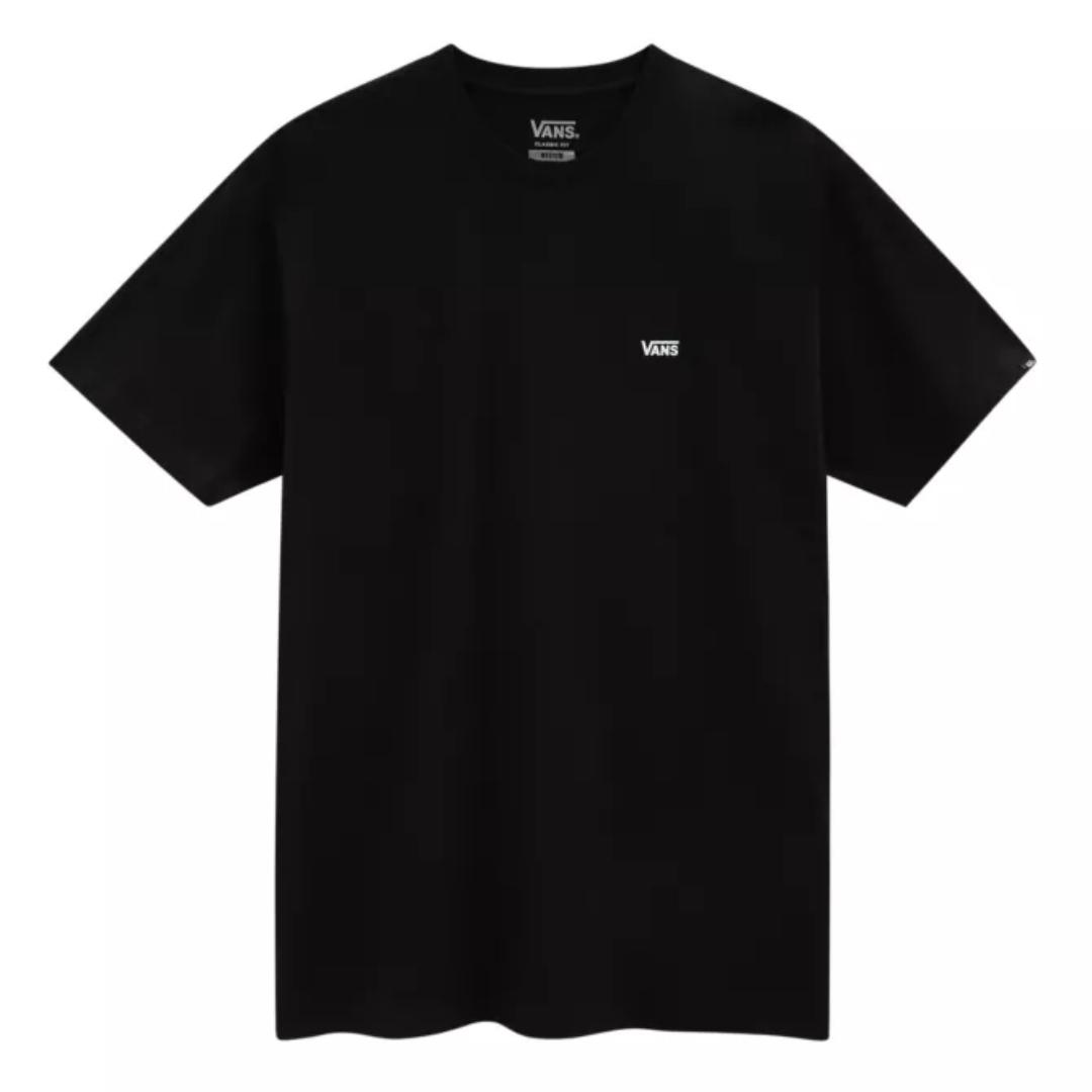 T-SHIRT LEFT CHEST LOGO COULEUR BLACK/WHITE