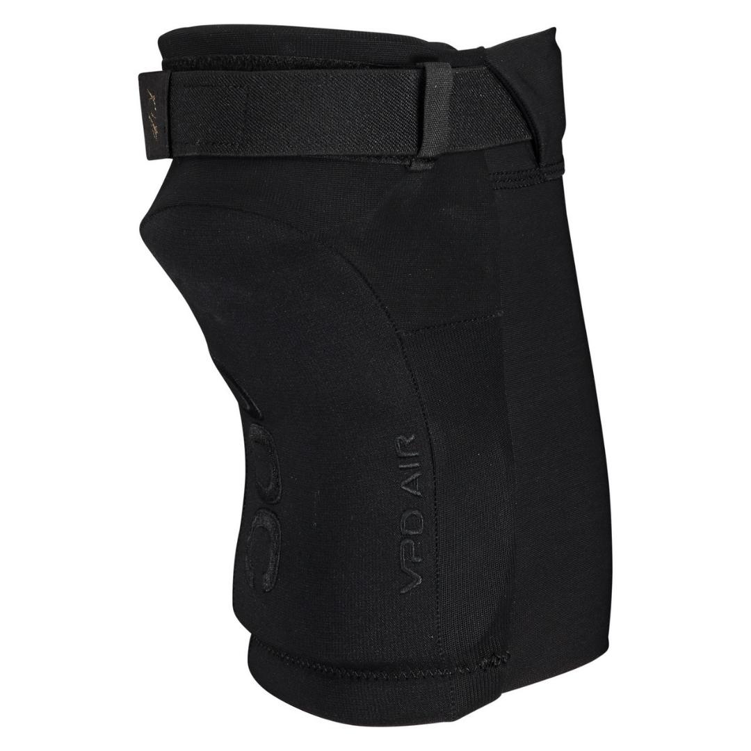 Protège-Genoux VPD Air Knee Fabio Edition couleur black/gold profil gauche du protecteur