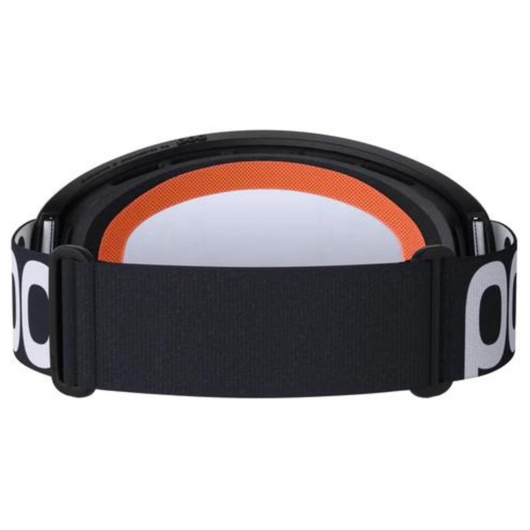 LUNETTE DE VÉLO POC ORA UNISEXE COULEUR URANIUM BLACK VUE ARRIÈRE DES LUNETTES AVEC SANGLE AJUSTABLE