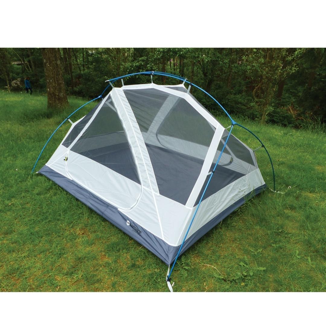 tente hot core mantis 3 vue de la tente montée sans son double toit