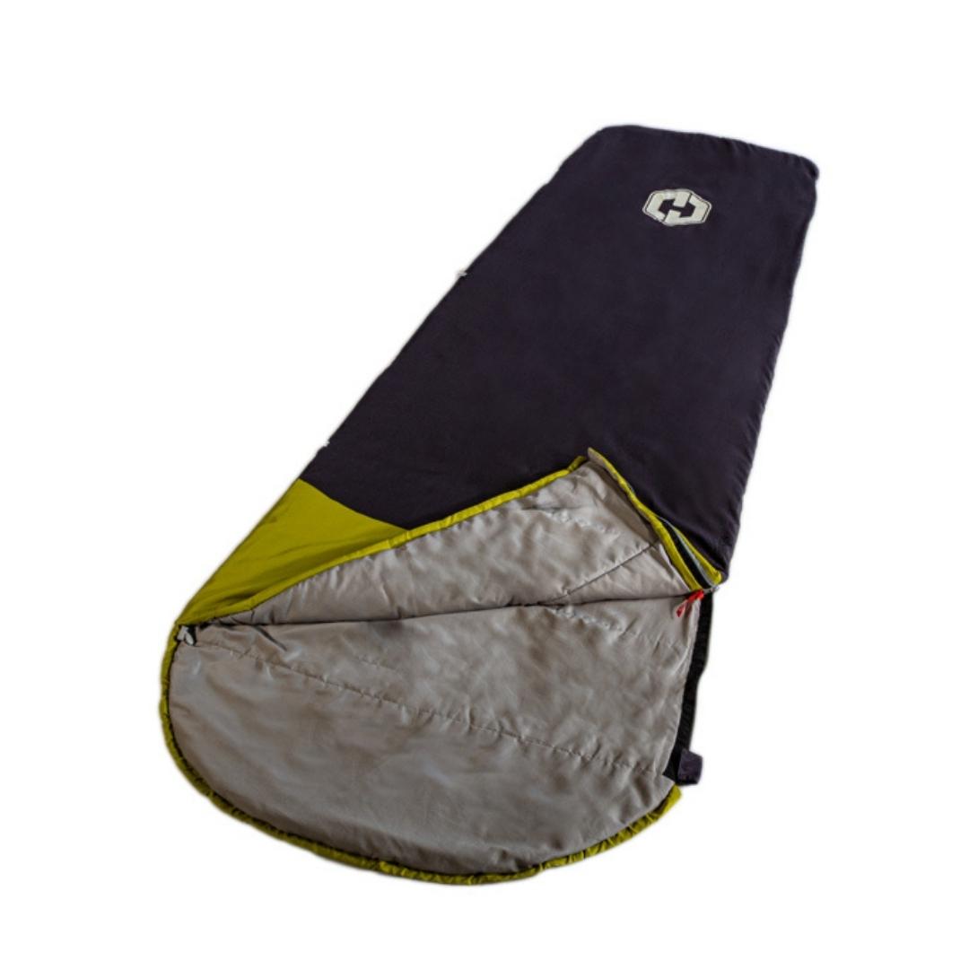 sac de couchage hotcore t200 vue du dessus avec le hood ouvert