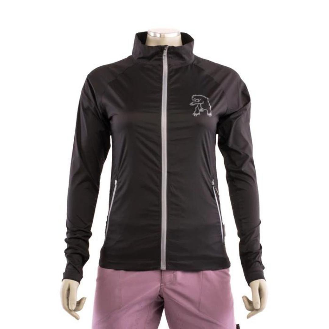 VESTE DE VÉLO CHROMAG FACTOR POUR FEMME COULEUR BLACK AVEC LOGO ET DÉTAIL RÉFLÉCHISSANTS