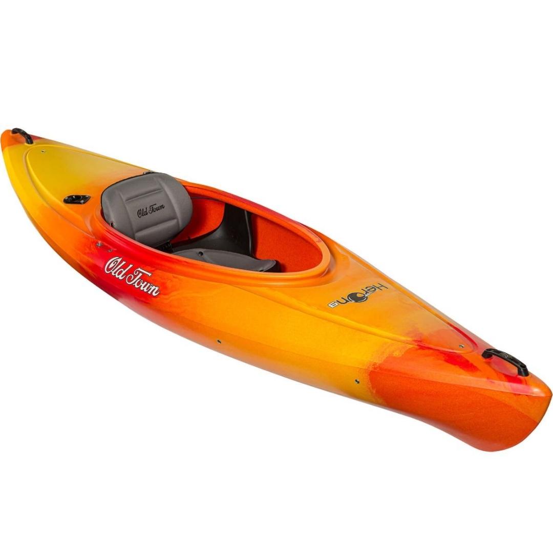 KAYAK OLD TOWN COULEUR SUNRISE VUE D'ENSEMBLE DU KAYAK