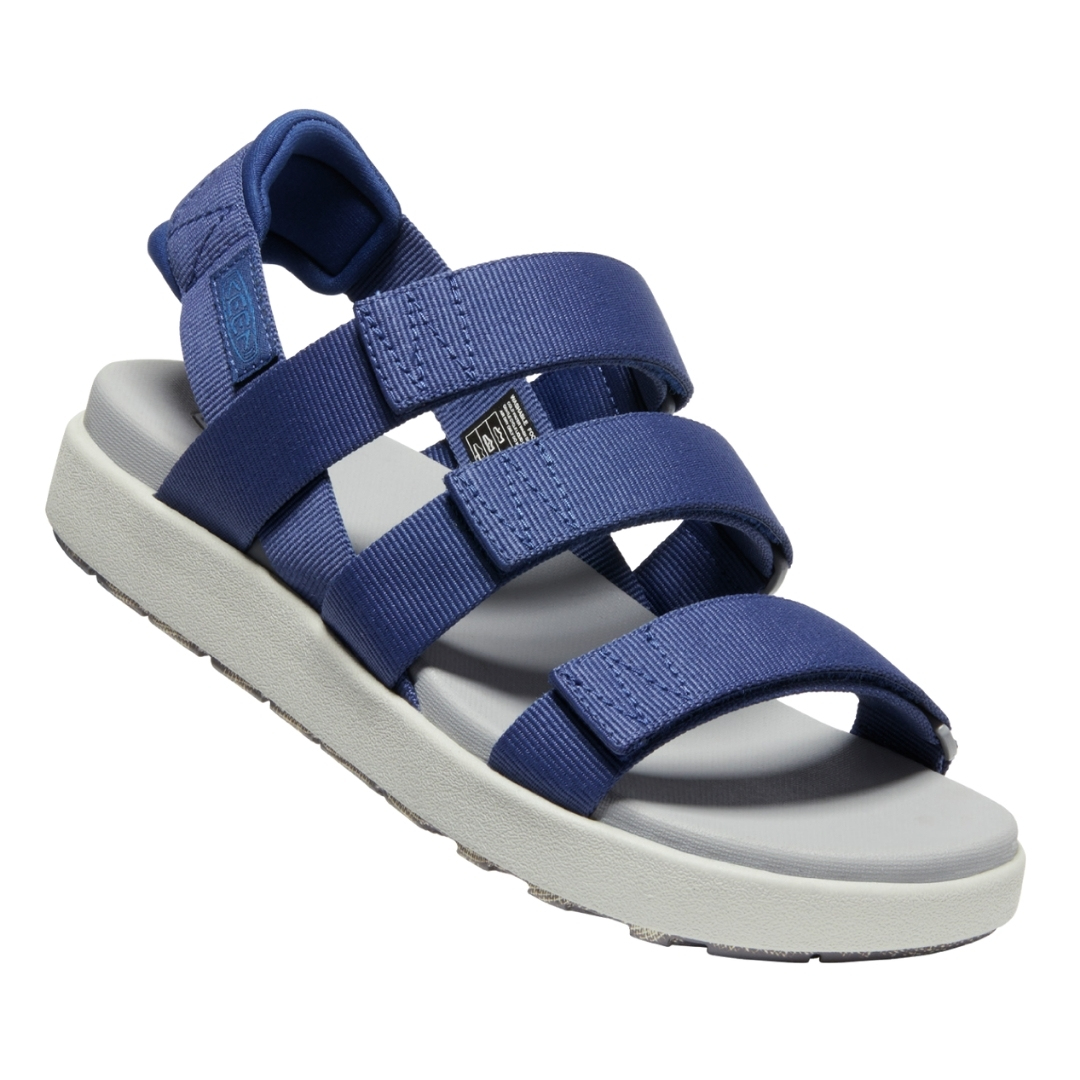 SANDALE KEEN ELLE STRAPPY POUR FEMME COULEUR Blue Depths/Bright Cobalt VUE GLOBALE DE LA SANDALE