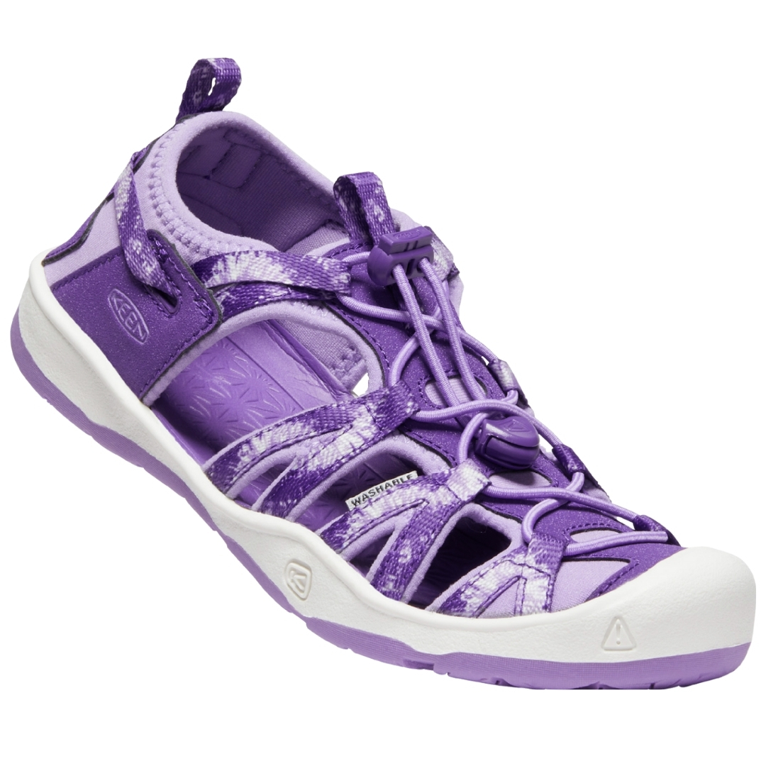 SANDALE KEEN MOXIE POUR JUNIOR COULEUR Multi/English Lavender VUE D'ENSEMBLE DE LA SANDALE