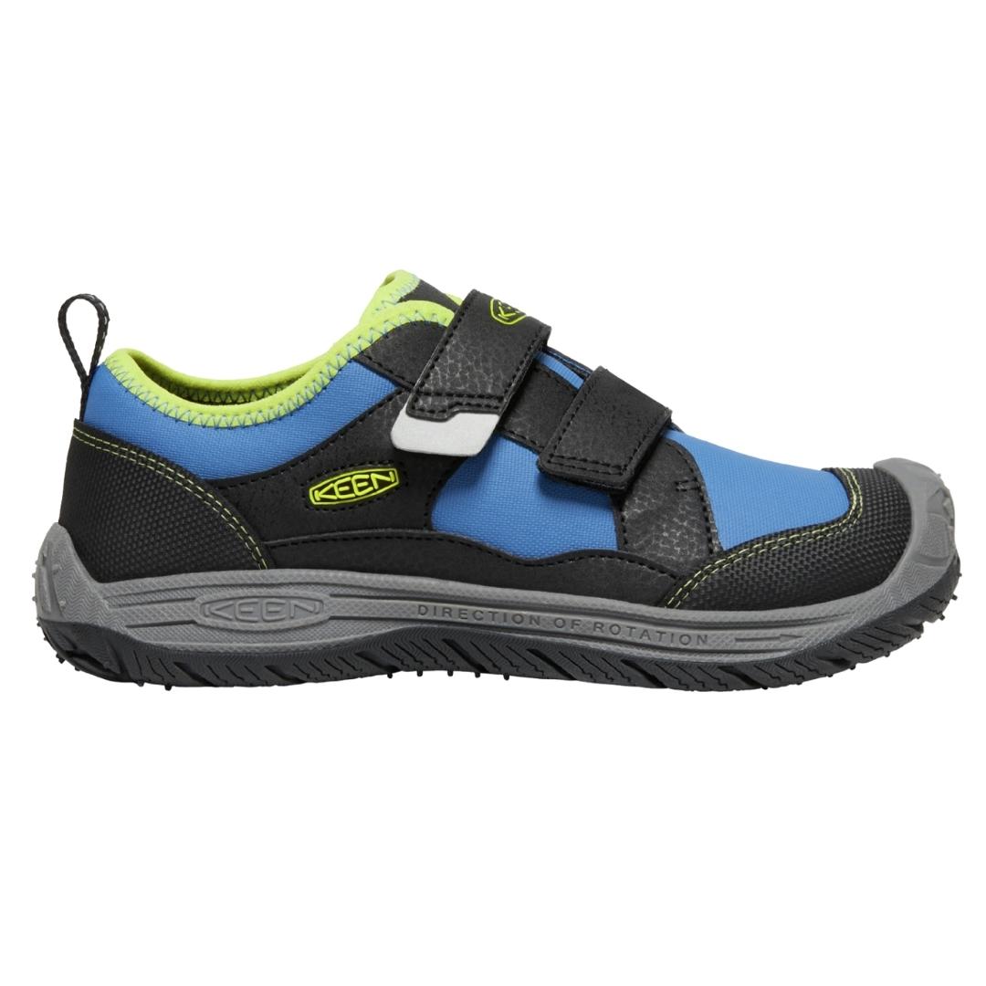 CHAUSSURE DE SPORT KEEN SPEED HOUND POUR JUNIOR COULEU BLACK/EVENING PRIMROSE VUE PROFIL DROIT DE LA CHAUSSURE