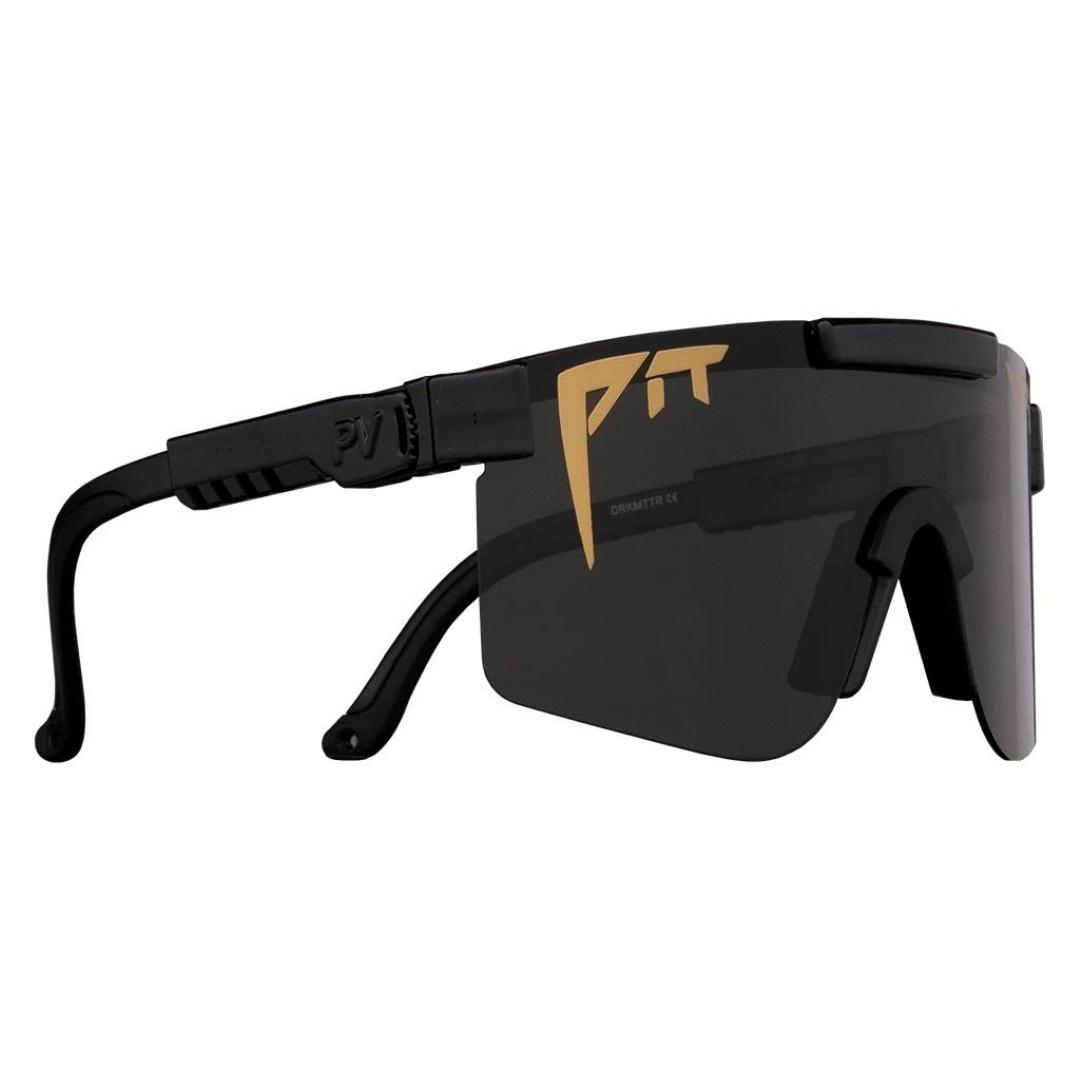 lunette de soleil pit viper the exec - the single wides lunette vue de profil droit on voit les branches ajustables