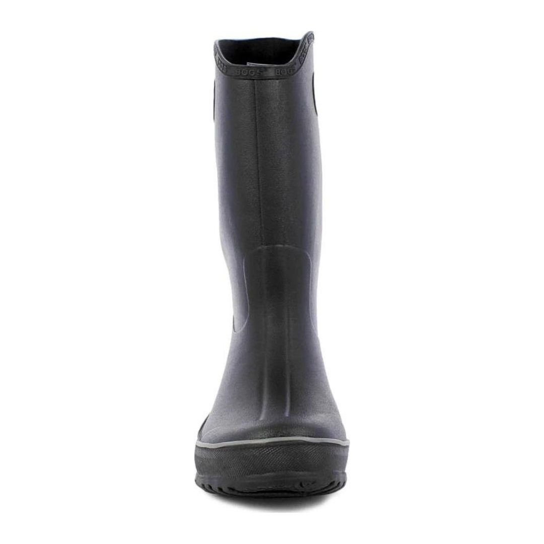 BOTTE DE PLUIE BOGS RAIN BOOT POUR HOMME couleur black vue de l'avant de la botte