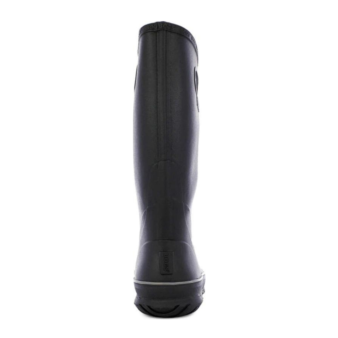 BOTTE DE PLUIE BOGS RAIN BOOT POUR HOMME couleur black vue de l'arrière de la botte
