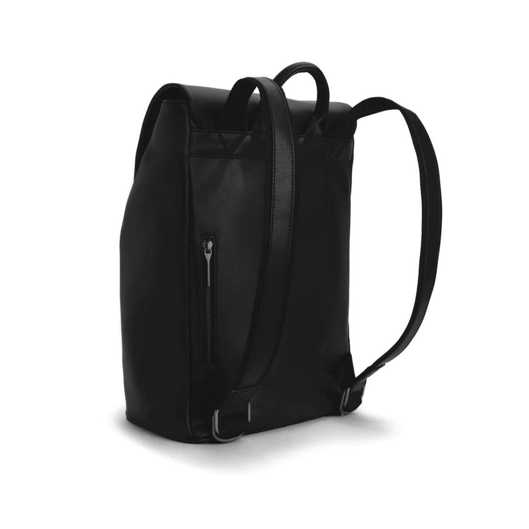 sac à dos matt & nat fabi arbor couleur black vu de dos du sac
