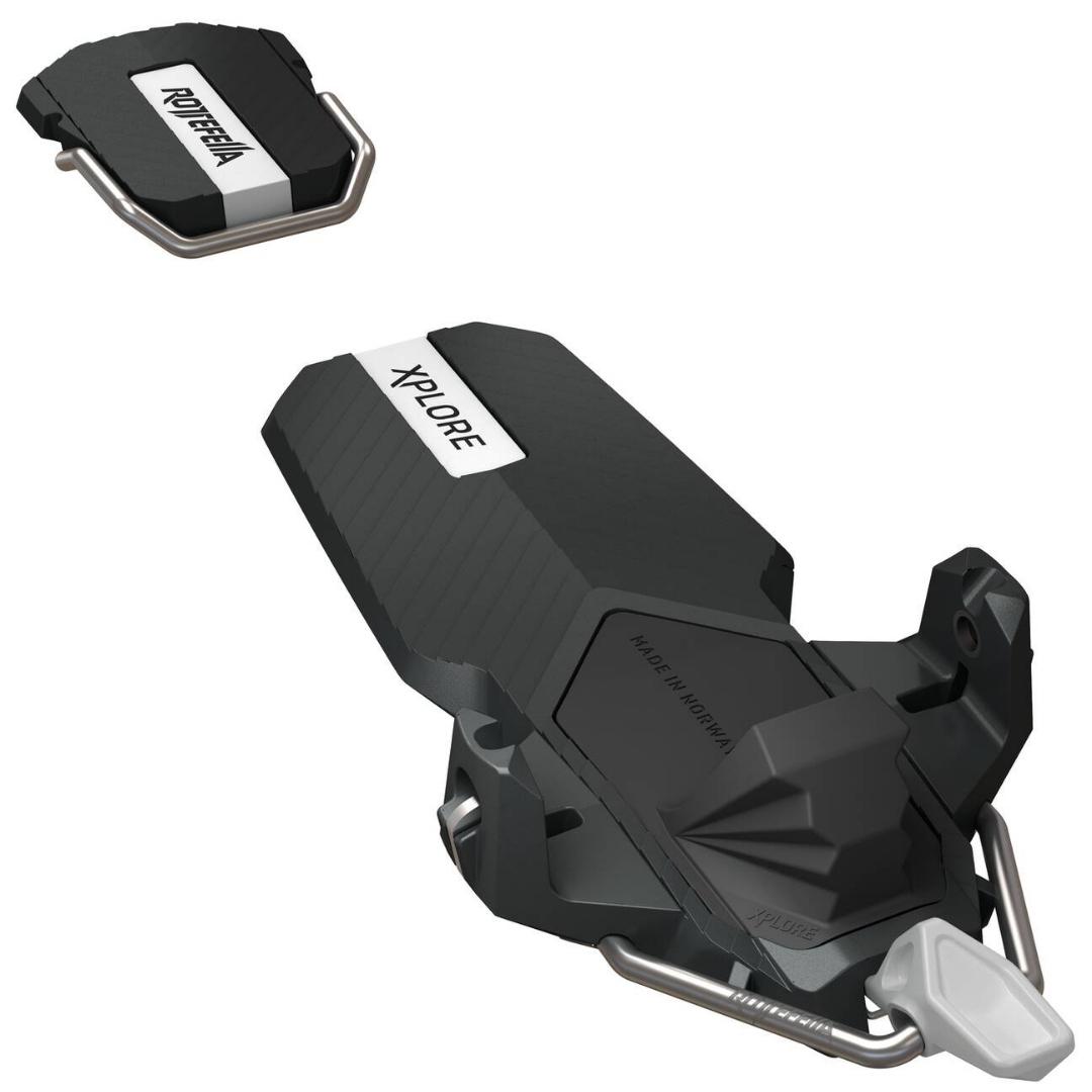 fixation de ski de fond Rottefella Xplore BC vue de la fixation de l'avant/côté