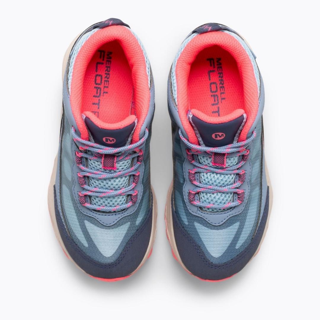 Moab Speed Mid Waterproof Hybrid Sneaker - Girls VUE DES DEUX SOULIERS DU DESSUS AVEC LACETS