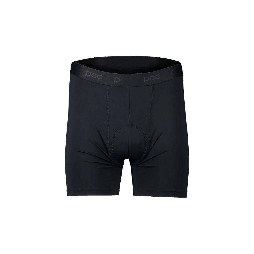 BOXER POC RE-CYCLE POUR HOMME COULEUR URANIUM BLACK VUE D'AVANT