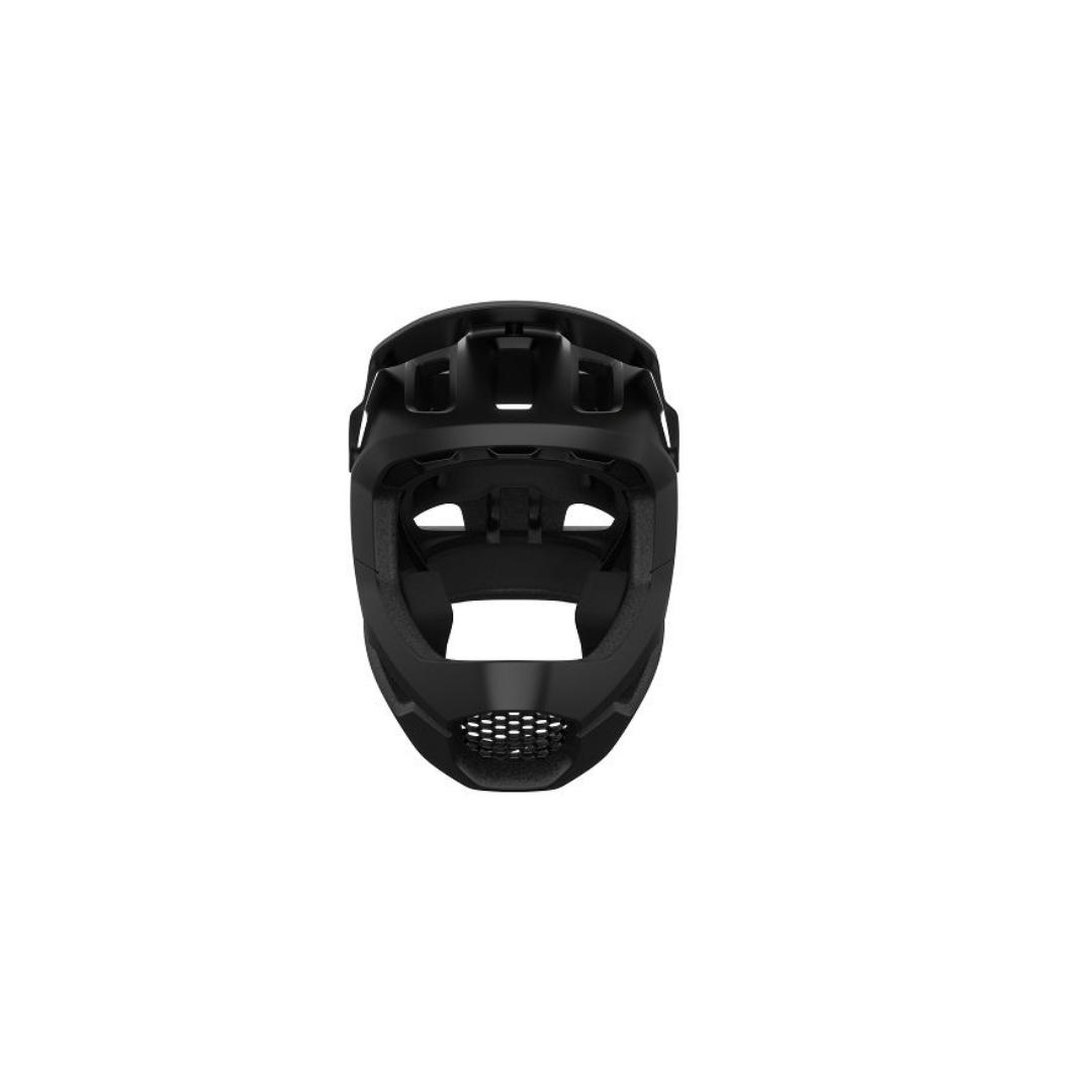 CASQUE DE VÉLO POC OTOCON COULEUR URANIUM BLACK MATT VUE AVANT DU CASQUE