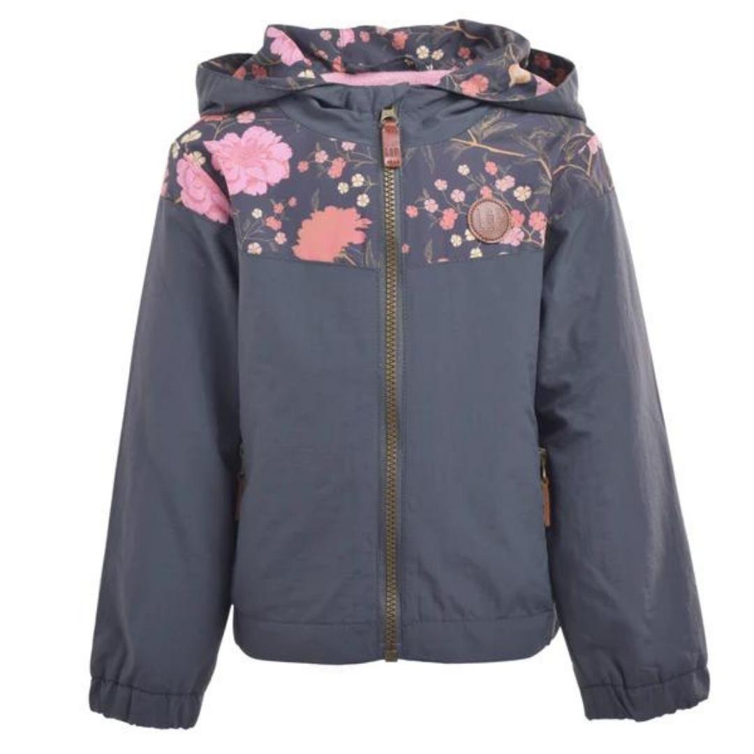 manteau d''extérieur l & P apparel mi-saison pour enfant couleur cassis & indiana 1.0 design vu de face