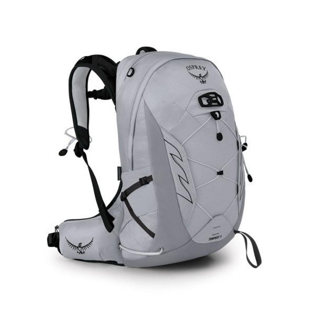 sac à dos Osprey Tempest 9 pour femme couleur alluminium grey vu de face