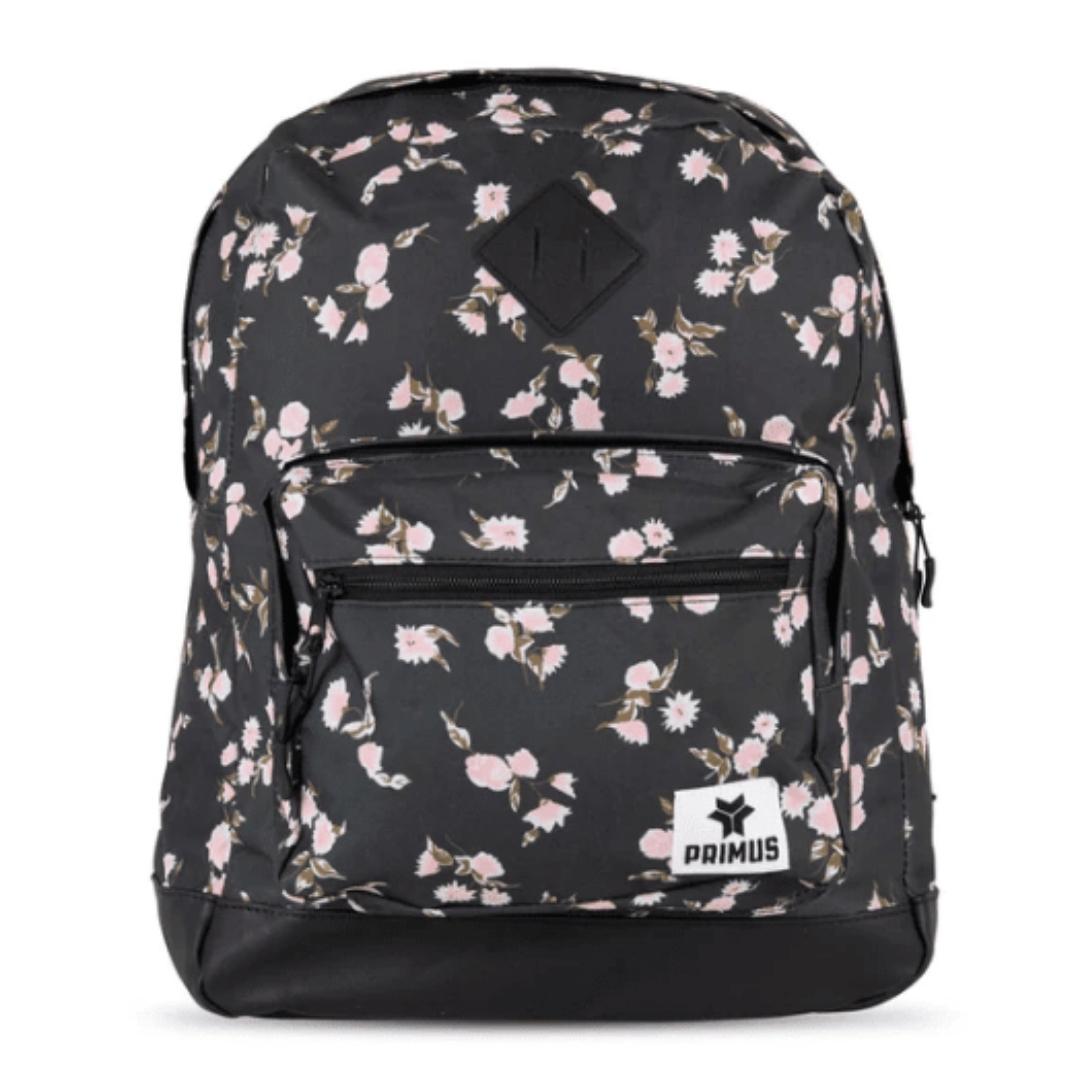 sac à dos Primus Kinley couleur noir/fleur vu de face