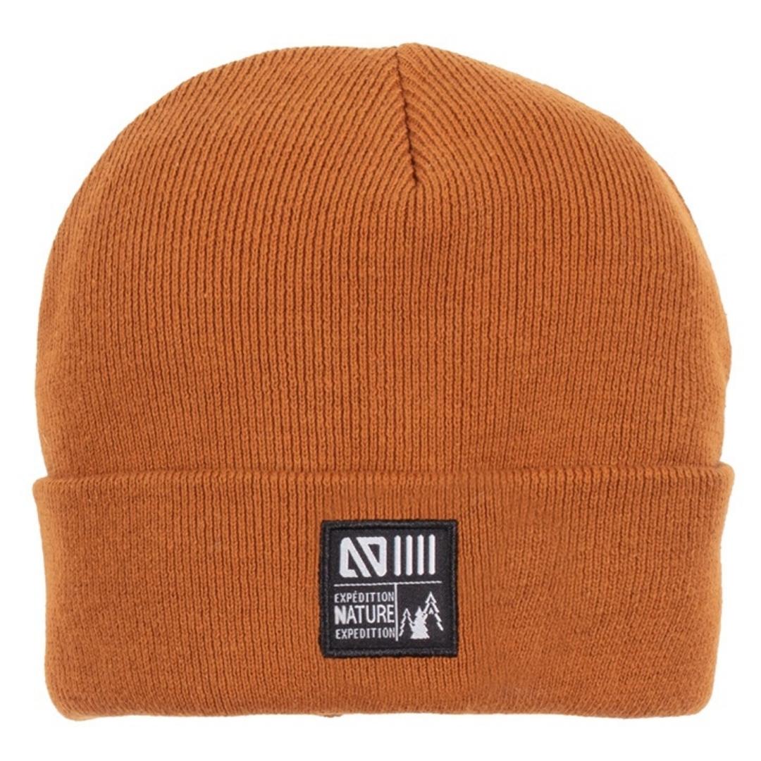 TUQUE EN TRICOT NANO COULEUR CARAMEL