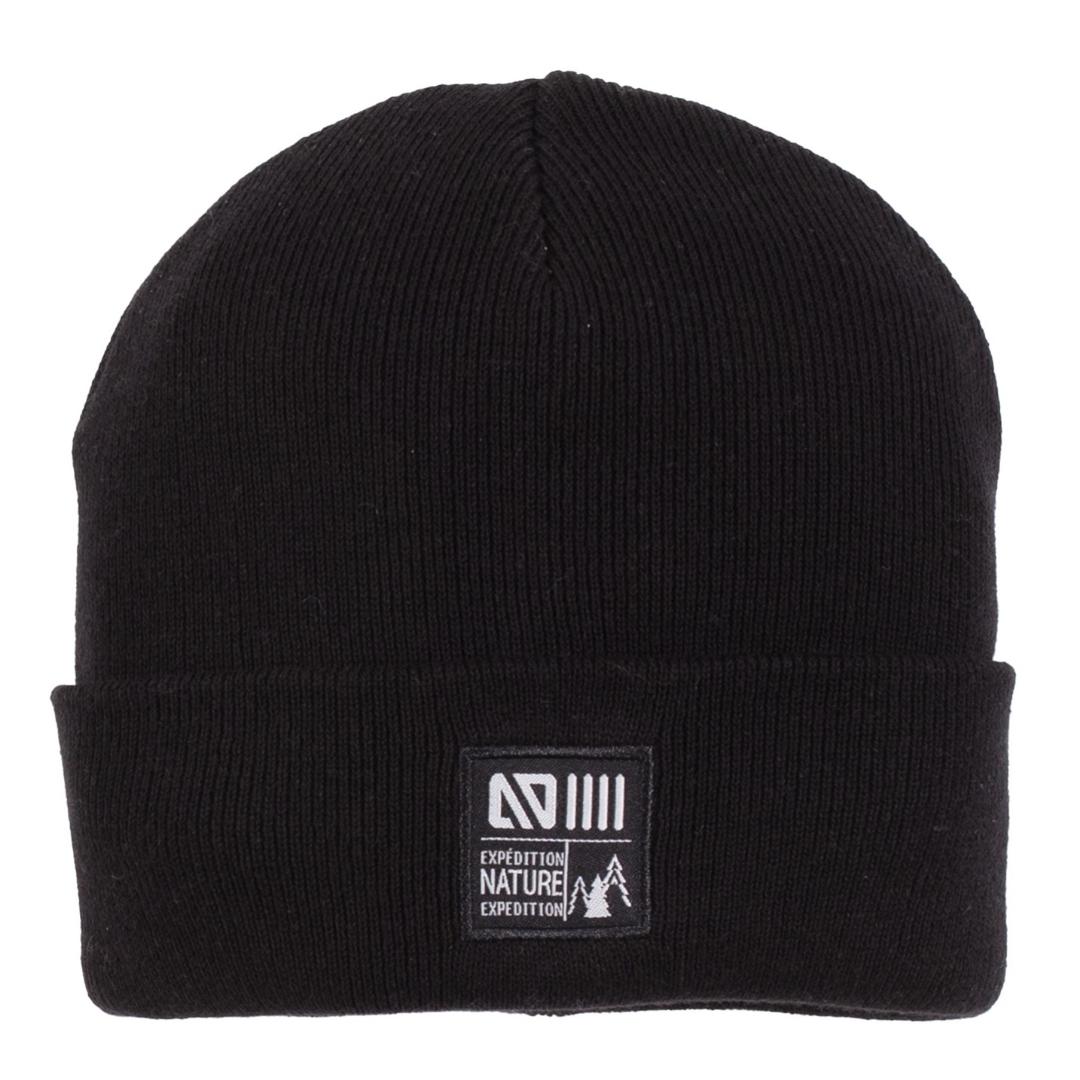 TUQUE EN TRICOT NANO COULEUR NOIR