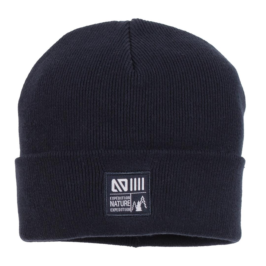 TUQUE EN TRICOT NANO COULEUR MARINE