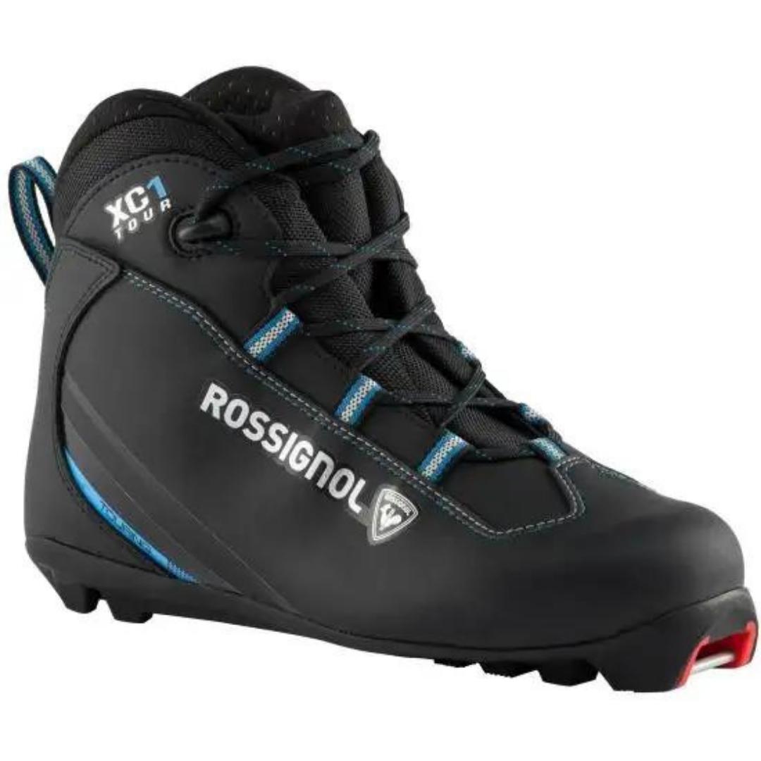 BOTTE DE SKI DE FOND TOURING ROSSIGNOL X-1 FW POUR FEMME PROFIL DROIT DE LA BOTTE DROITE