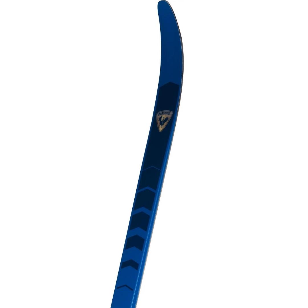 SKI DE FOND BACKCOUNTRY ROSSIGNOL BC 65 POSITRACK vue en gros plan de la pointe du ski