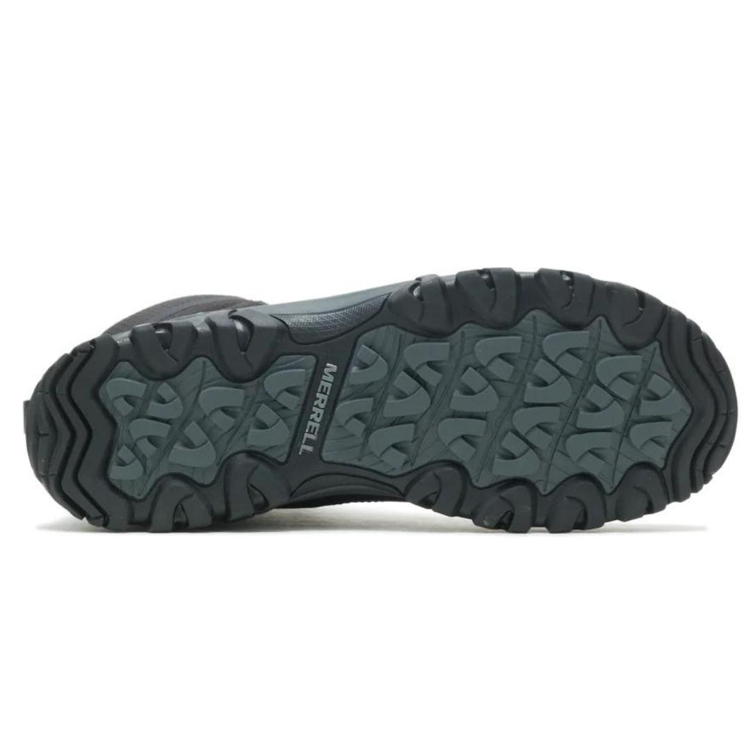 BOTTE D'HIVER MERRELL THERMO AKITA TALL WATERPROOF POUR HOMME couleur black vuede la semelle d'usure en caoutchouc