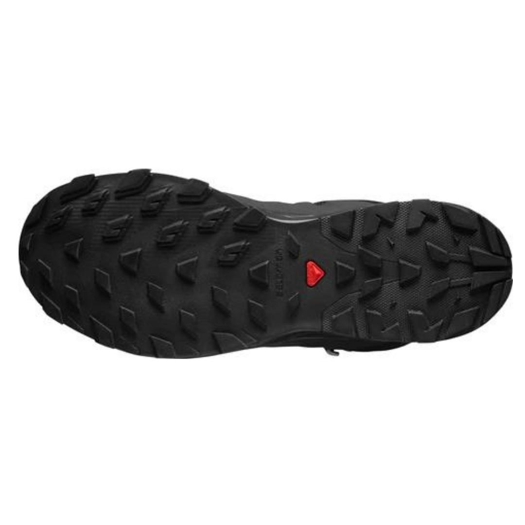 BOTTTE D'HIVER SALOMON OUTBLAST TS CSWP POUR HOMME COULEUR BLACK/BLACK/BLACK VUE DE LA SEMELLE D'USURE CONTAGRIP