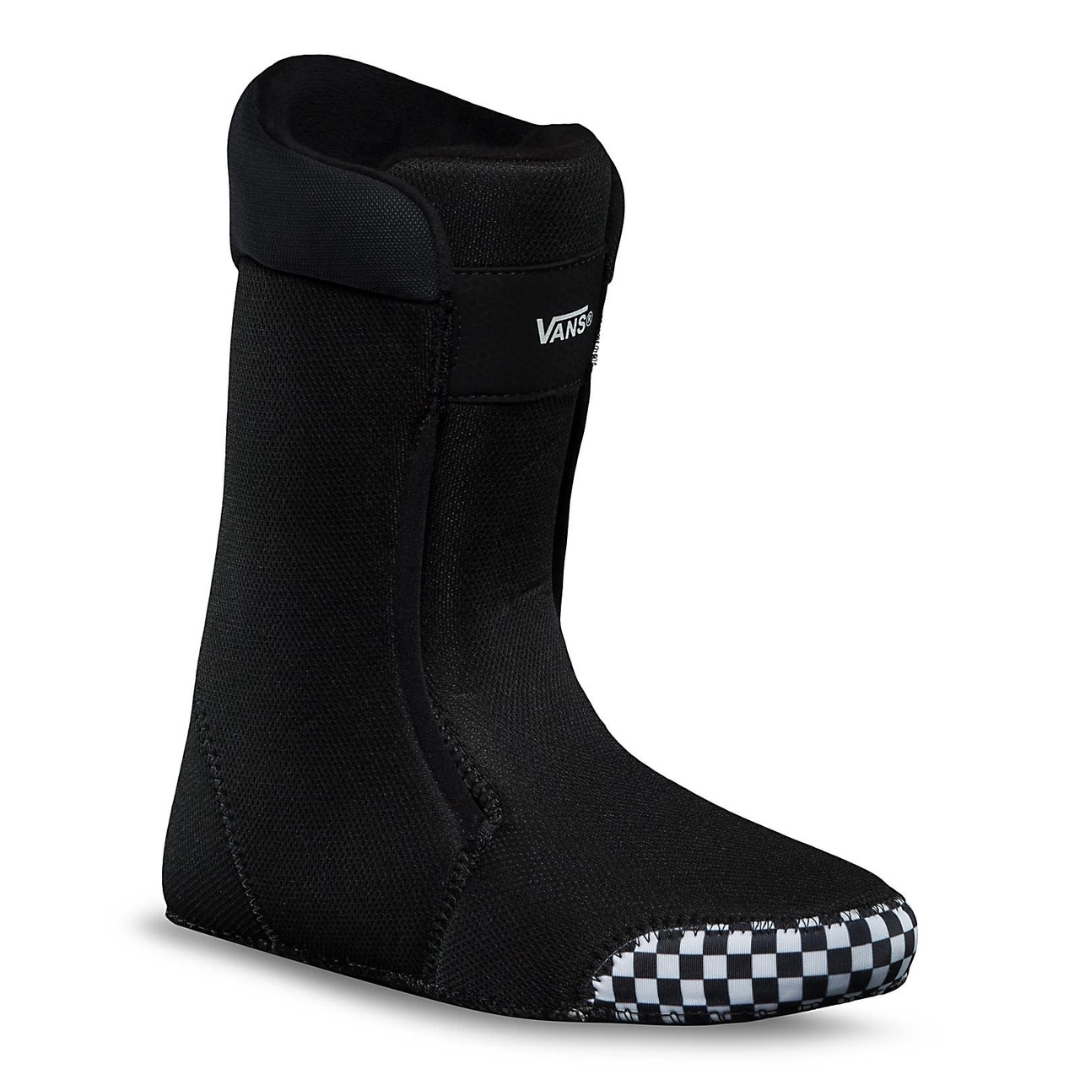 BOTTE DE PLANCHE À NEIGE VANS M HI-STANDARD OG POUR HOMME COULEUR BLACK/WHITE VUE DU CHAUSSON D'ISOLATION