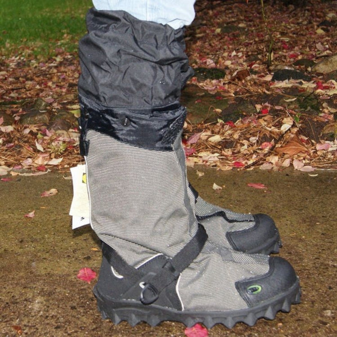 Couvre-bottes à Franges Hippie Années 70 - Jambières Vintage Manches Longues - Pour Déguisement, Fête à Thème - Marron - 3