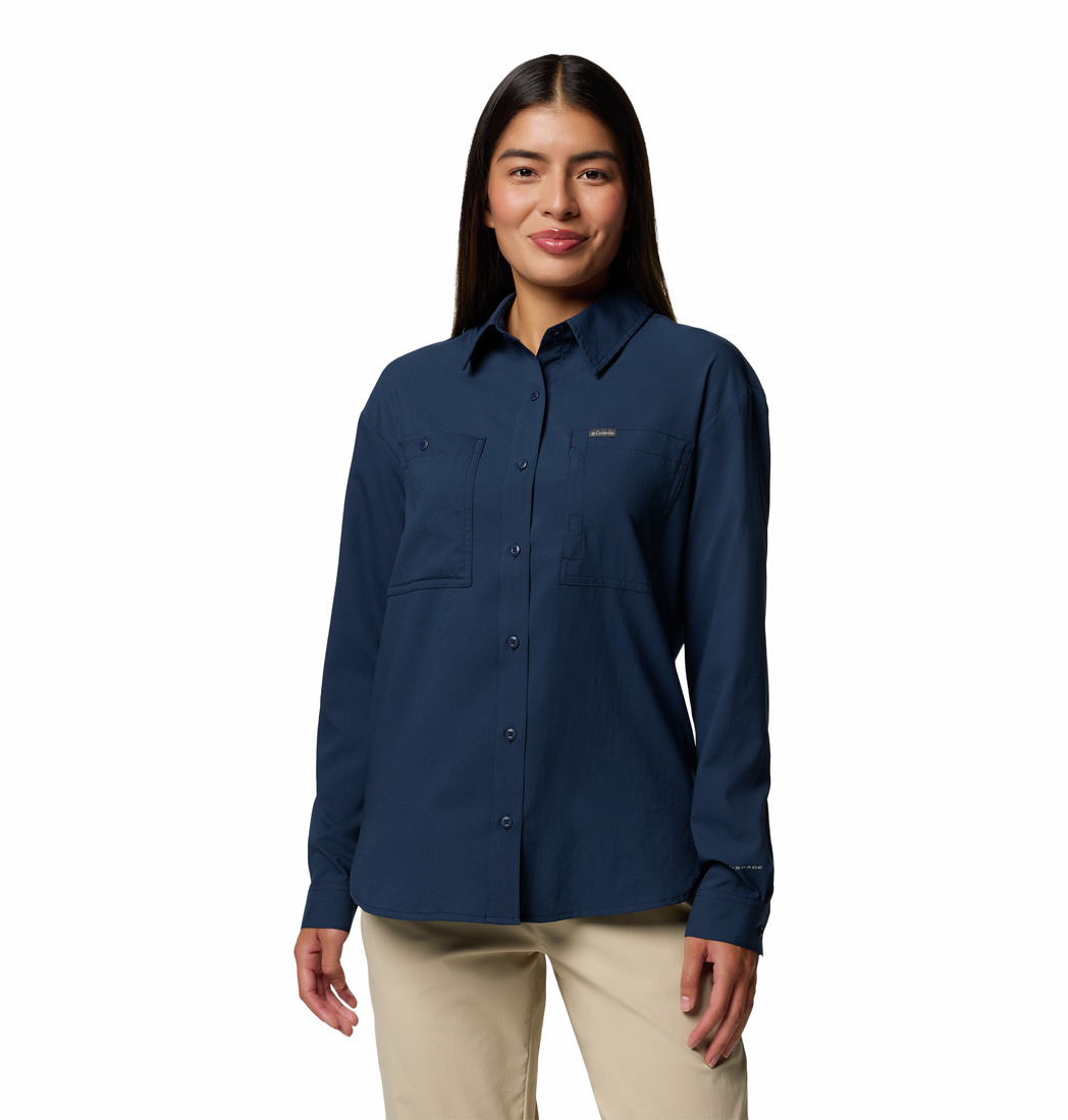 Femme Columbia PFG Manches Longues Ventilées