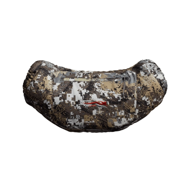 Moufles JETSTREAM INSULATED WS au motif camouflage numérique, avec un logo rouge sur le devant.