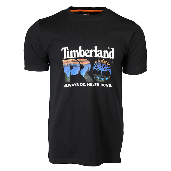 T-SHIRT TIMBERLAND COTTON CORE POUR HOMME noir