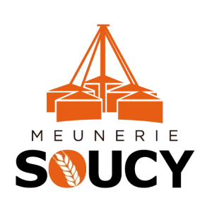 Logo représentant trois silos orange au-dessus des mots "MOUNTAIN SILO CO." en lettres noires, avec un cercle orange et une tige de blé blanche à l'intérieur de la lettre "O" de "SILO".