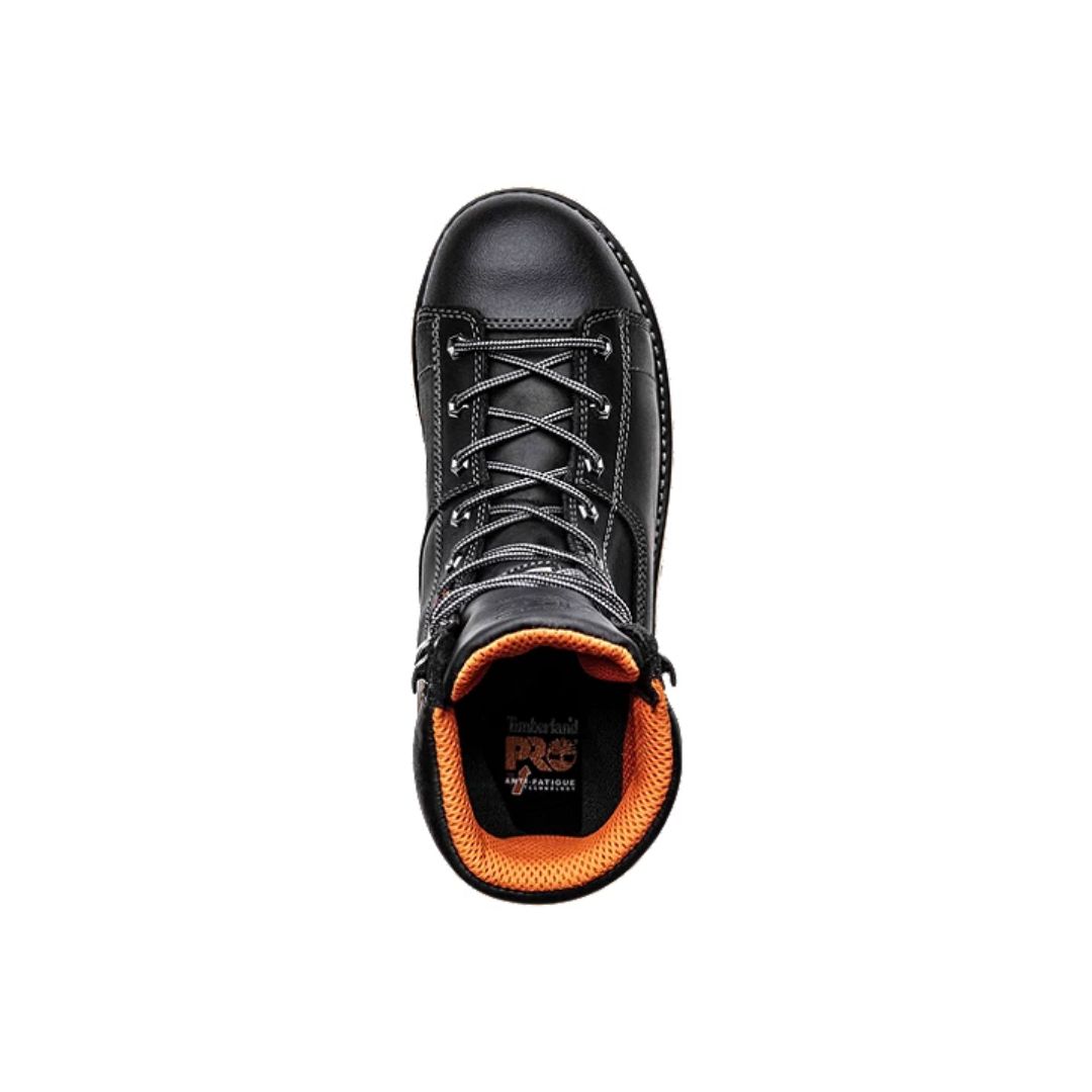 BOTTE DE TRAVAIL PRO TIMBERLAND GRIDWORKS 8" POUR HOMME noir vue de haut