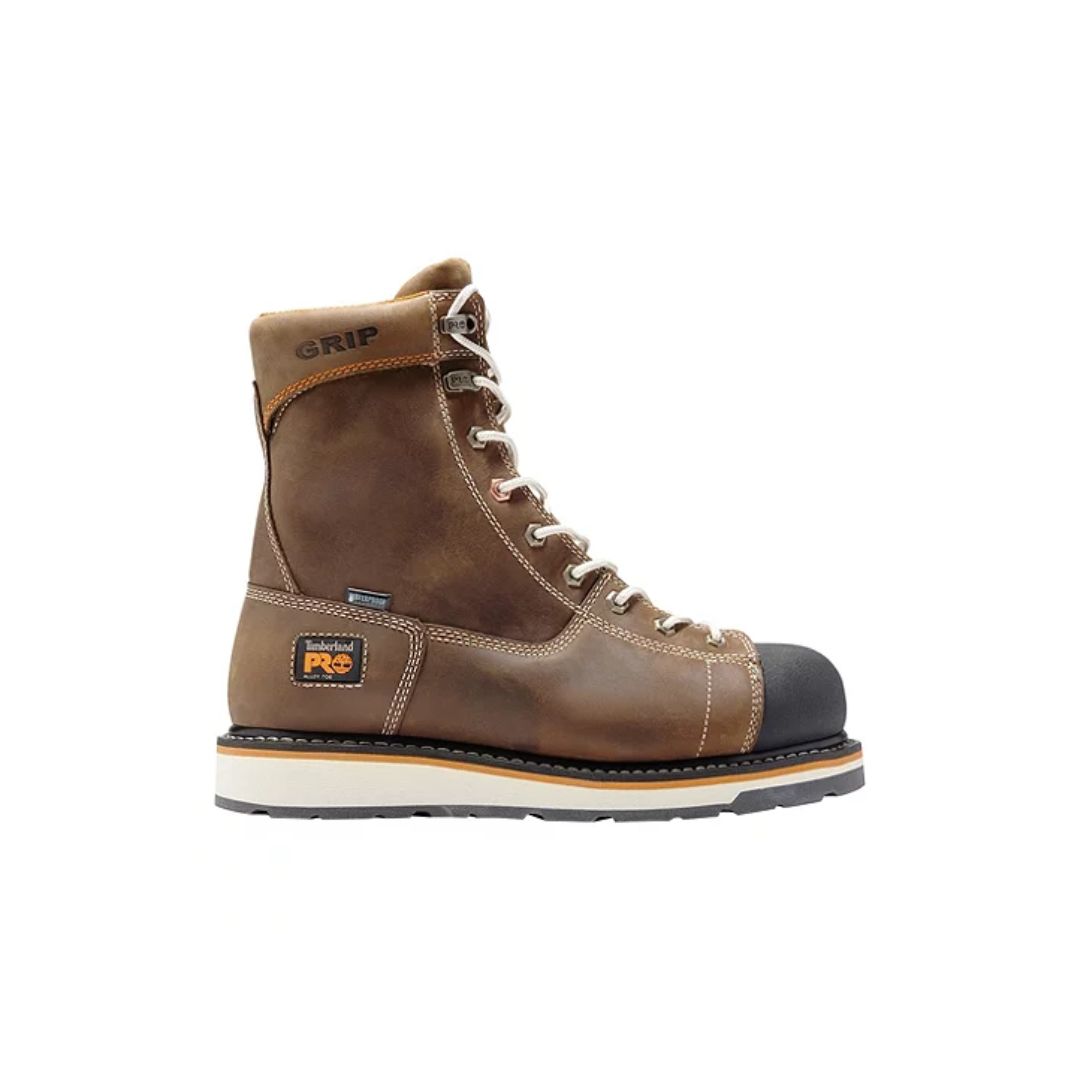 BOTTE DE TRAVAIL PRO TIMBERLAND GRIDWORKS 8" POUR HOMME brun