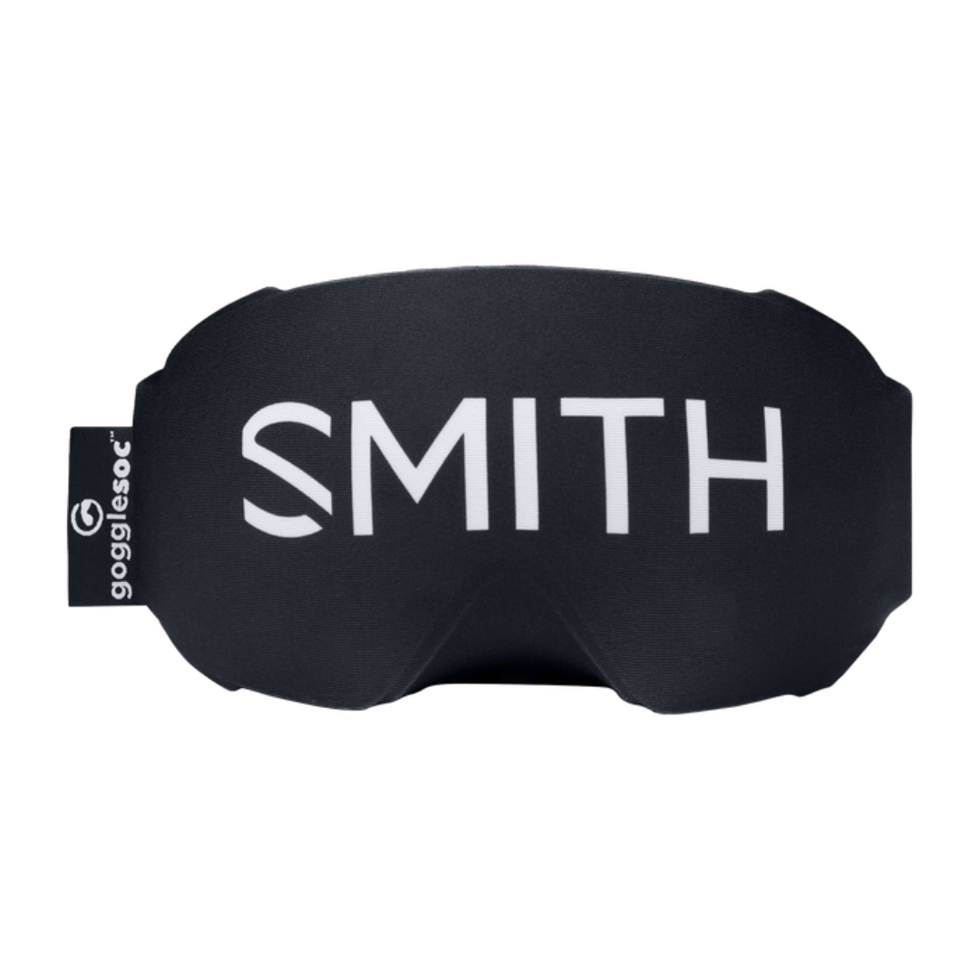LUNETTE DE SKI ALPIN SMITH OPTICS I/O MAG POUR ADULTE vue de la lunette avec le protecteur de lentille