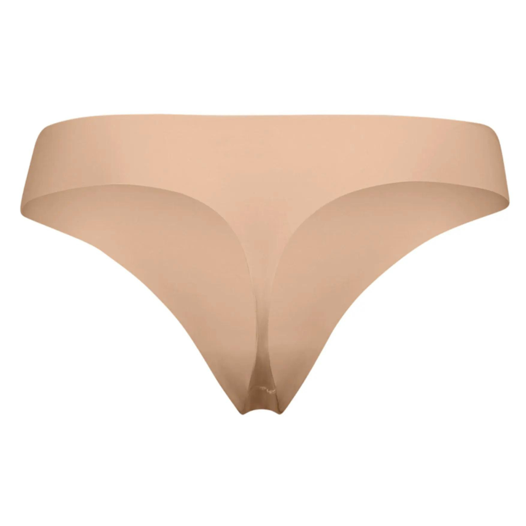 STRING UNDER ARMOUR UA PURE STRETCH POUR FEMME COULEUR 295-NUDE/NUDE VUE DE DOS