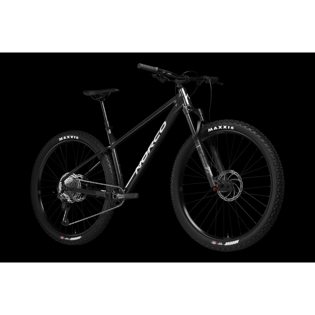 VÉLO DE MONTAGNE NORCO FLUID HT 1 couleur black silver vue du profil du vélo