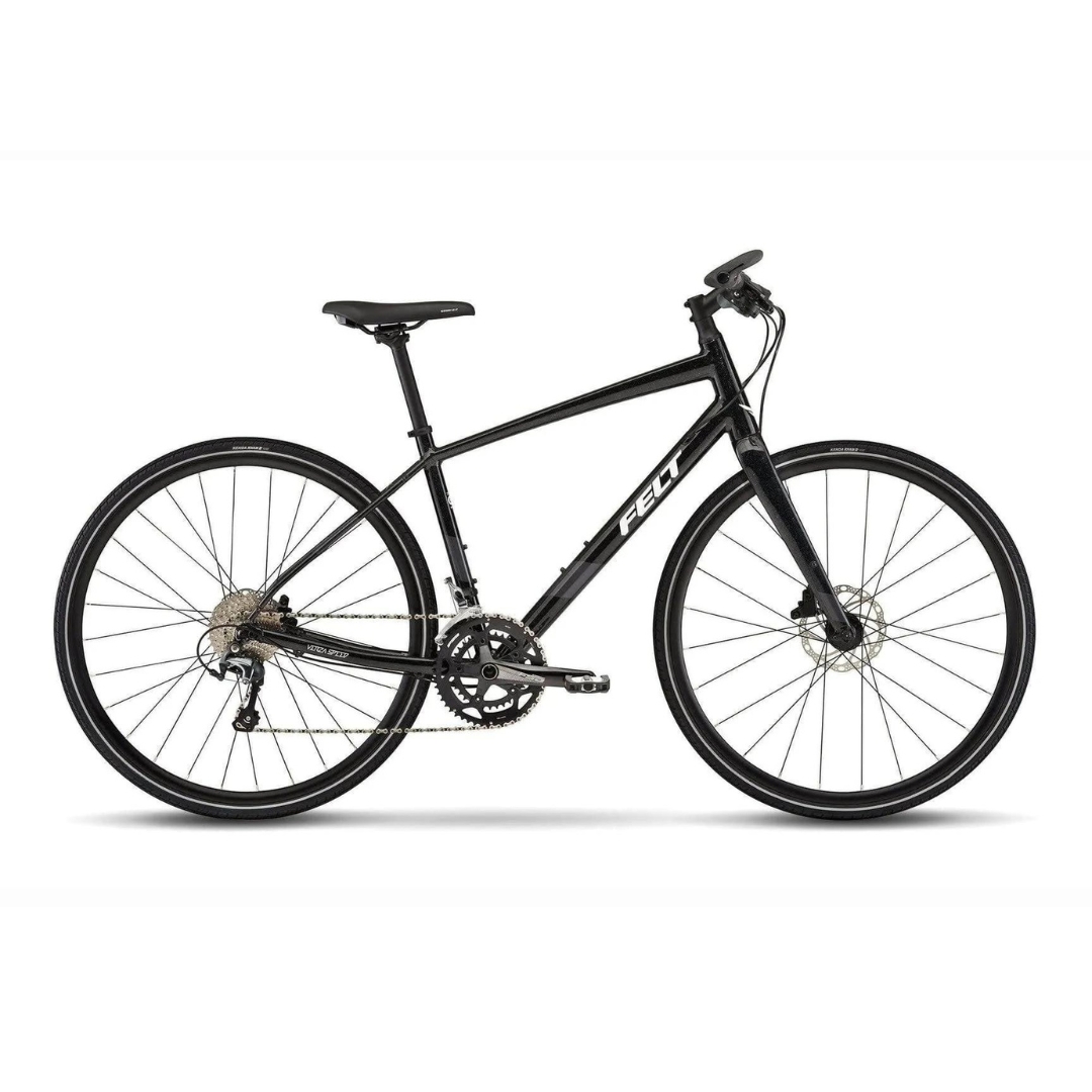 VÉLO HYBRIDE FELT VERZA SPEED 20 COULEUR SUPERNOVA BALCK VU DE PROFI LDU VÉLO NOIR