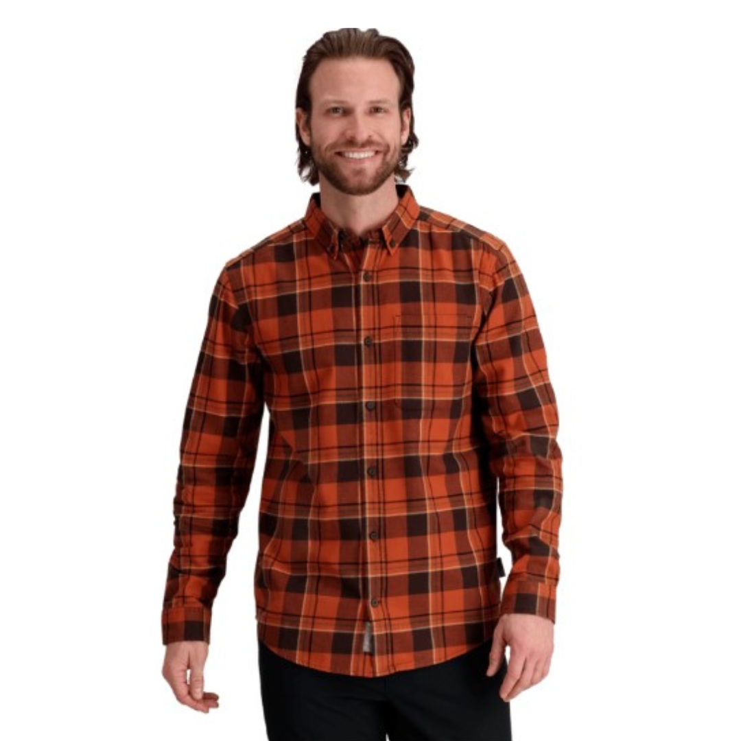 Chemise En Flanelle De Coton Bio Purple – Collection Monarchie Los Angeles Taille XXL