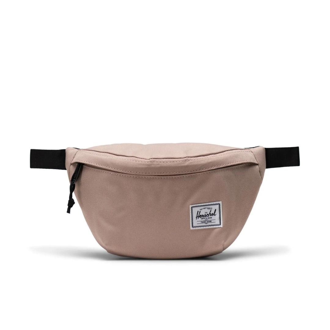 SAC DE TAILLE HERSCHEL CLASSIC couleur light taupe vu du sacbrun sable pale de face