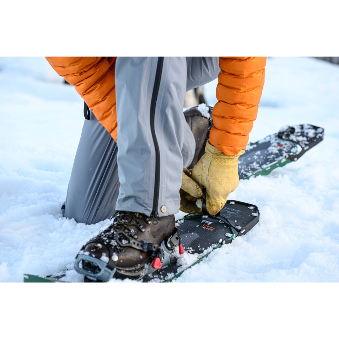RALLONGE DE FLOTTAISON MSR LIGHTNING TAILS POUR RAQUETTE À NEIGE qui les attache sur sa raquette