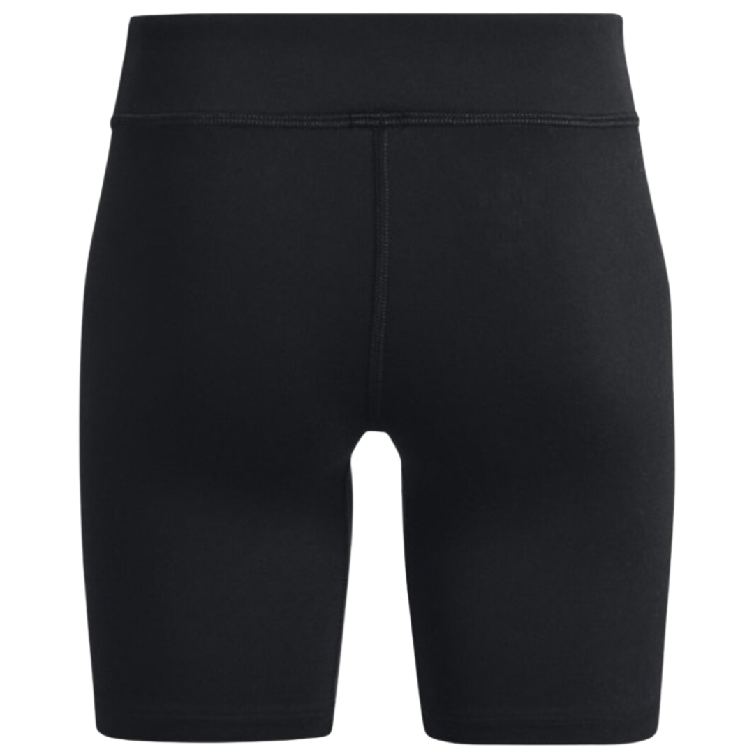 CUISSARD UNDER ARMOUR UA MOTION POUR FILLE COULEUR 001-BLACK/JET GRAY VU DU SHORT NOIR DE DOS