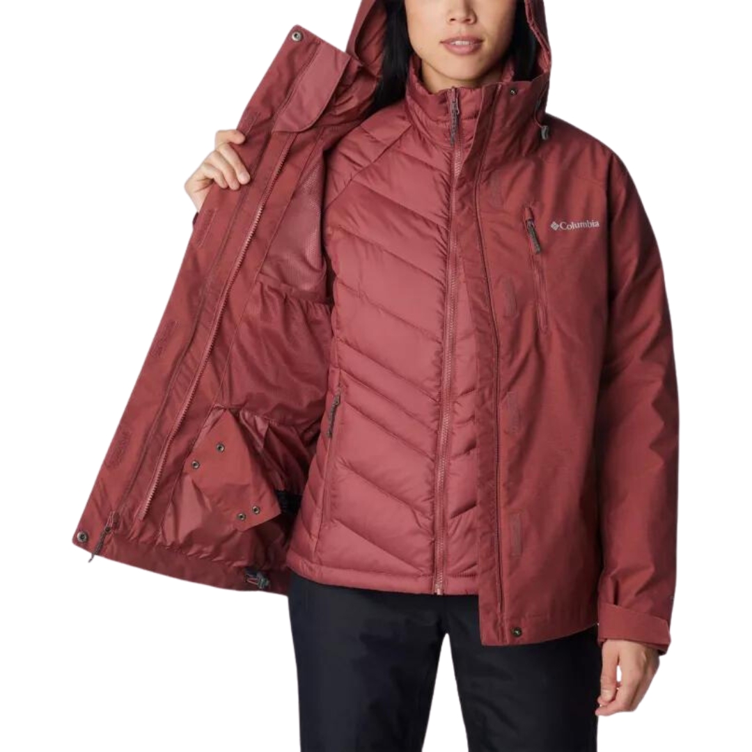 Columbia BUGABOO™ INTERCHANGE JACKET - Veste Hardshell - Stone Green C2342f08x M11