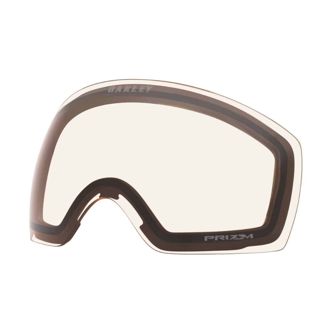 LUNETTE DE SKI ALPIN OAKLEY FLIGHT DECK L POUR ADULTE vue de la lentille supplémentaire couleur prizm snow clear